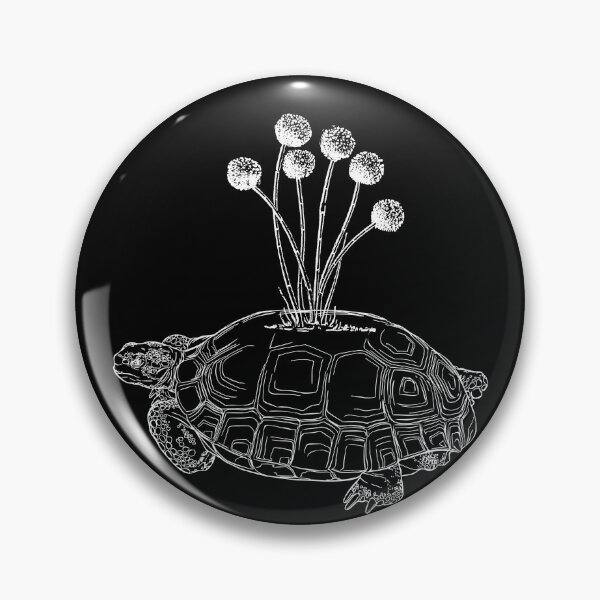 Item preview, Turtle with flowers designed and sold by kocakashop.
