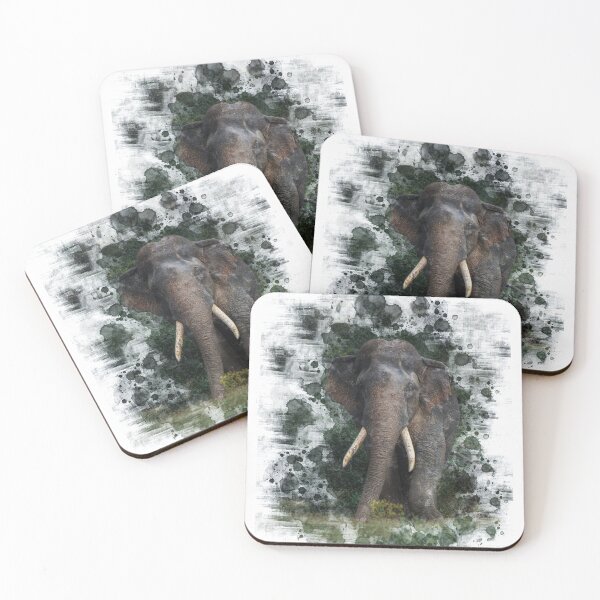 Item preview, Majestic Wild Tusker roaming the wild  designed and sold by Soban Raj.