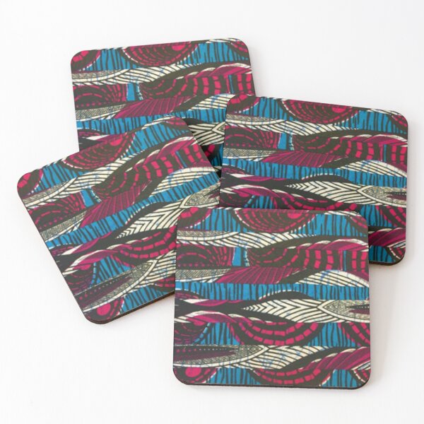 Item preview, African Fabric Patchwork Collage Art Patterns [#219] designed and sold by AfriStyleUK.