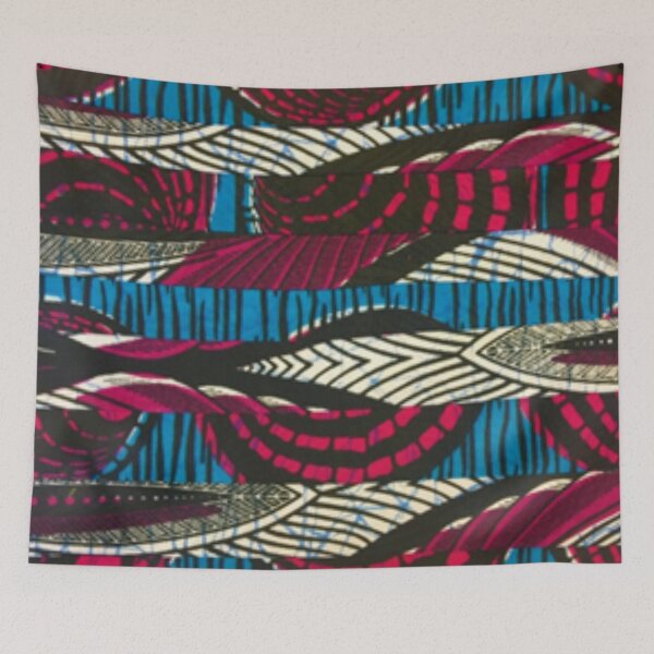 Item preview, African Fabric Patchwork Collage Art Patterns [#219] designed and sold by AfriStyleUK.