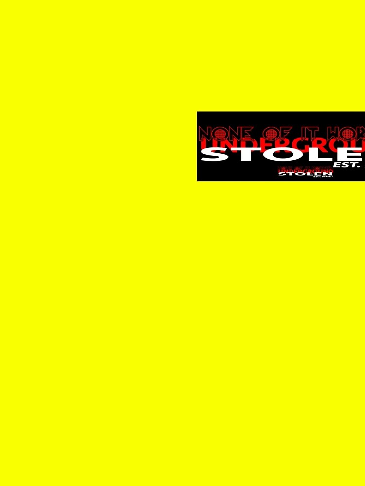 YELLOW COLLECTION NONE OF IT WORKED! by StlnUndrgrnd