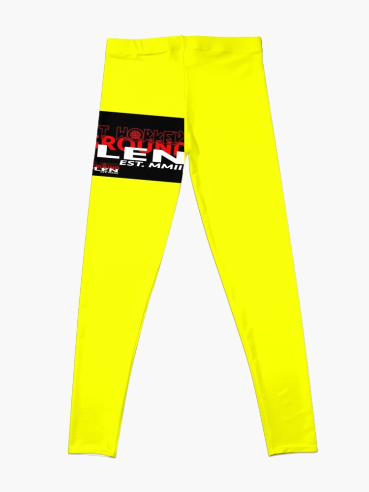 Alternate view of YELLOW COLLECTION NONE OF IT WORKED! Leggings