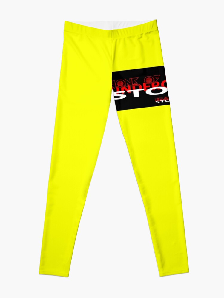 Alternate view of YELLOW COLLECTION NONE OF IT WORKED! Leggings