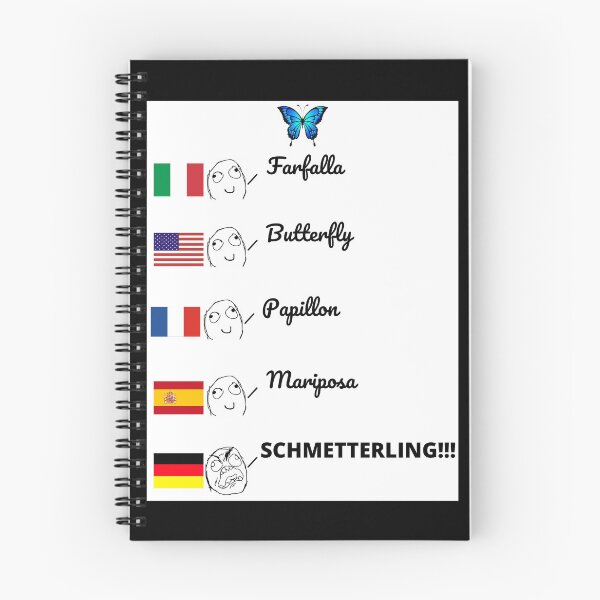 Item preview, Funny Germany Meme: BUTTERFLY designed and sold by Luna Garcia.