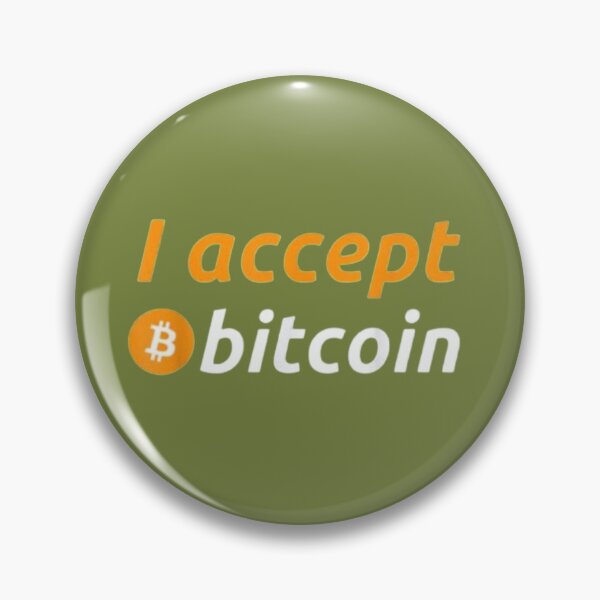Item preview, I Accept Bitcoin designed and sold by chanat3659.