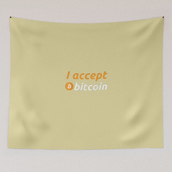 Item preview, I Accept Bitcoin designed and sold by chanat3659.