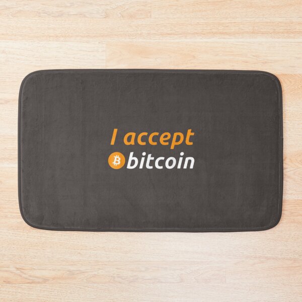 Item preview, I Accept Bitcoin designed and sold by chanat3659.