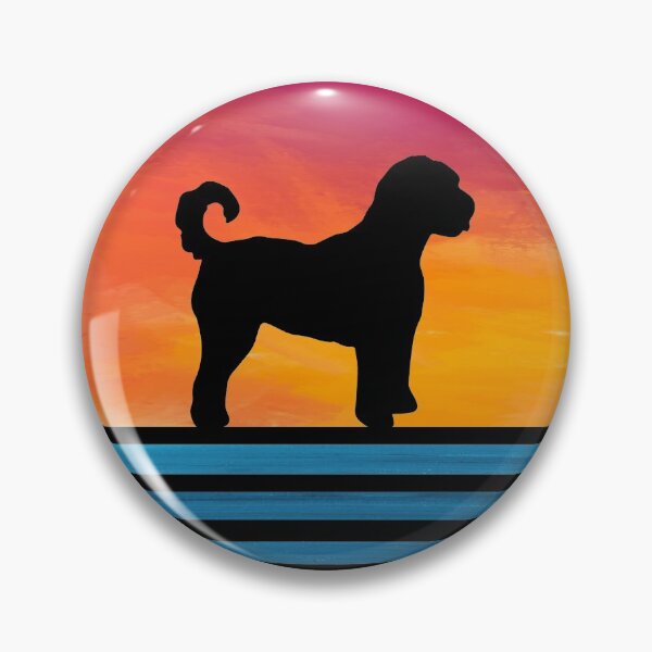 Item preview, funny goldendoodle mom dog lover vintage silhouette goldendoodle owner gifts designed and sold by alaechamlal.