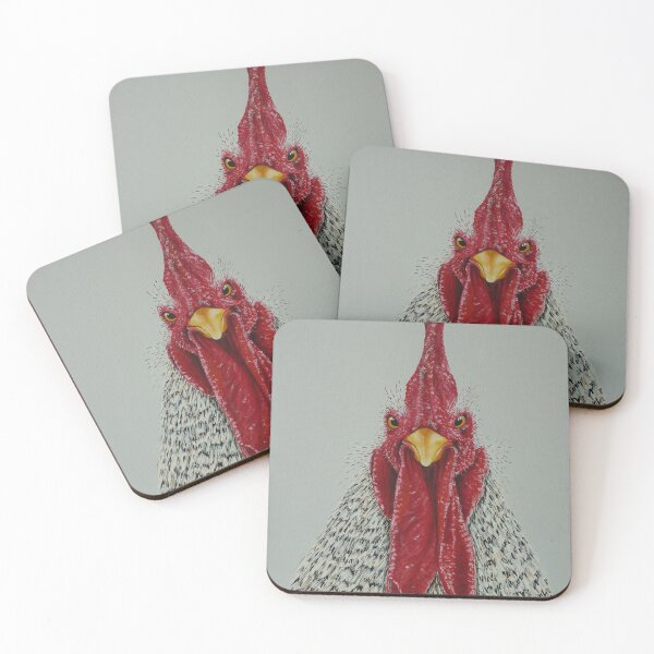 Item preview, Angry looking Cockerel designed and sold by Julie Matthews.