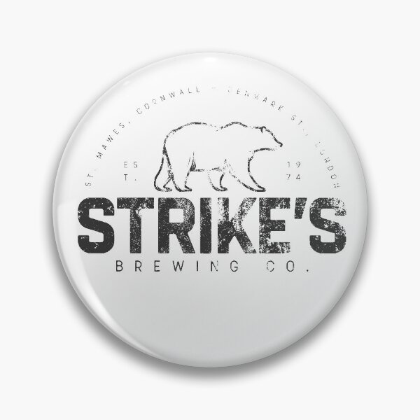 Item preview, Strike's Brewing Co. - Dark Grey (Inspired by C. B. Strike Series) designed and sold by wxnw-designs.