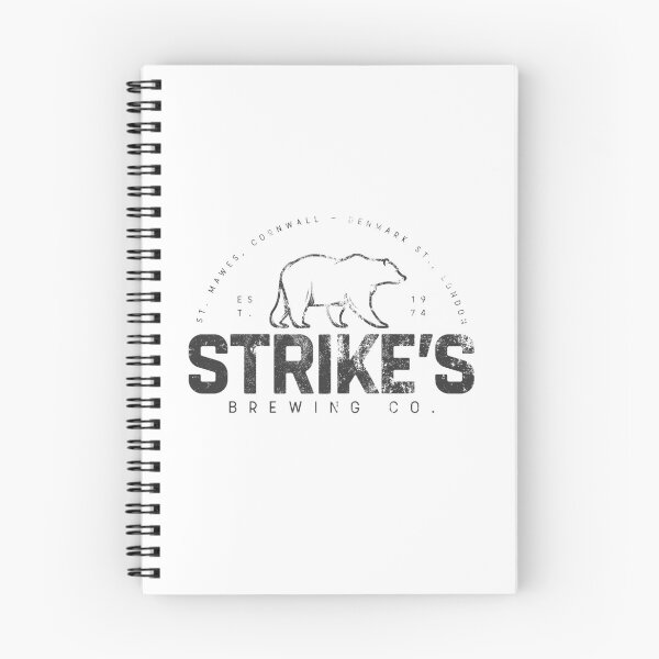 Item preview, Strike's Brewing Co. - Dark Grey (Inspired by C. B. Strike Series) designed and sold by wxnw-designs.