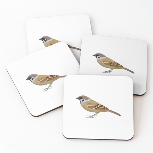 Item preview, Sparrow bird illustration. designed and sold by KasTanDesign.