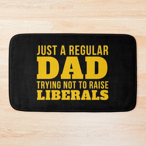 Item preview, Just A Regular DAD Trying not to raise liberals USA Flag designed and sold by Mixture-DESIGN.