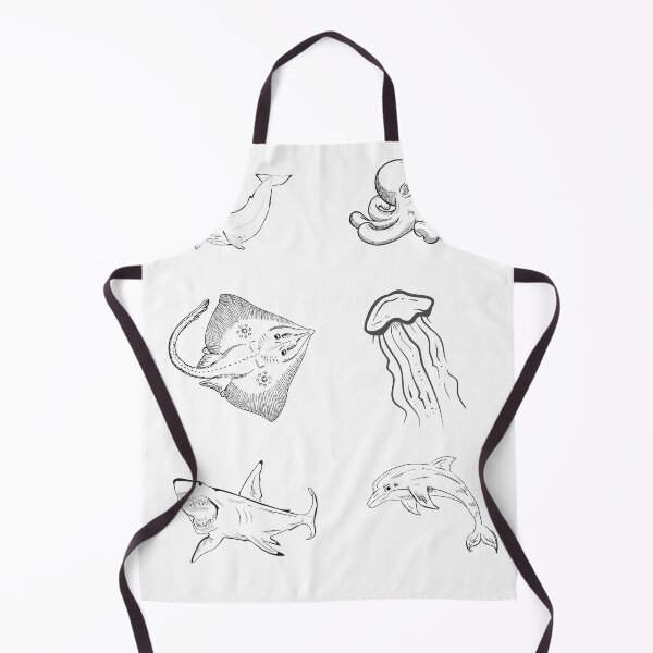 Item preview, Aquatic Animals Whale Octupus Stingray Jellyfish Shark Dolphin designed and sold by kocakashop.