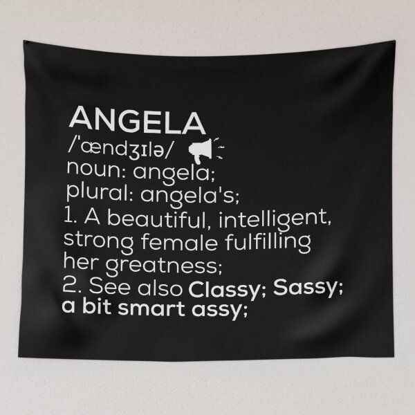Item preview, Angela Name Definition designed and sold by Teelogic.