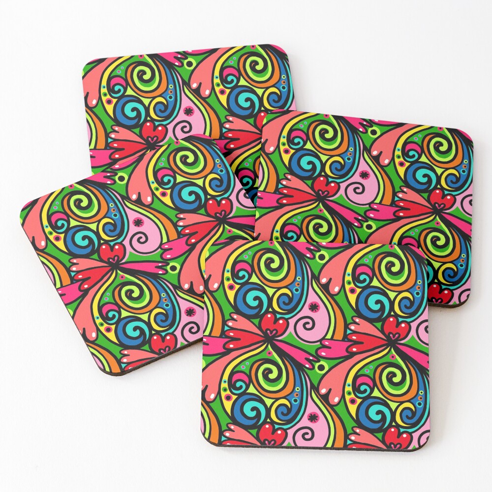 Item preview, Coasters (Set of 4) designed and sold by CBNetwork.
