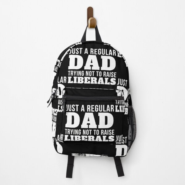Item preview, Just A Regular DAD Trying not to raise liberals USA Flag designed and sold by Mixture-DESIGN.