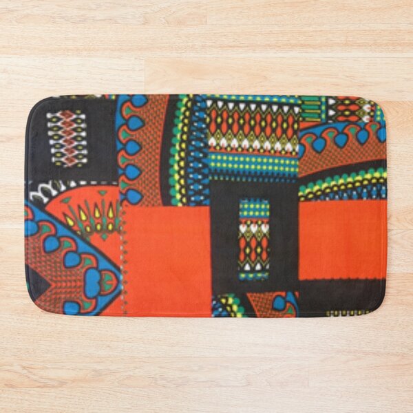 Item preview, African Fabric Patchwork Collage Art Patterns [#220] designed and sold by AfriStyleUK.