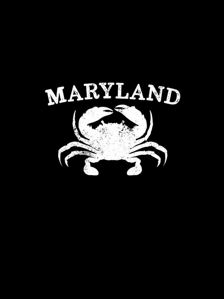 Aperçu 4 sur 4. Coque iPhone avec l'œuvre Vintage Maryland Blue Crab Seafood Crab Meat Maryland Crab Gear créée et vendue par DynamicDesign.