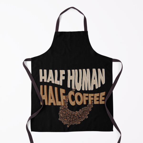 Item preview, Half Human Half Coffee funny designed and sold by wilkerson651f.