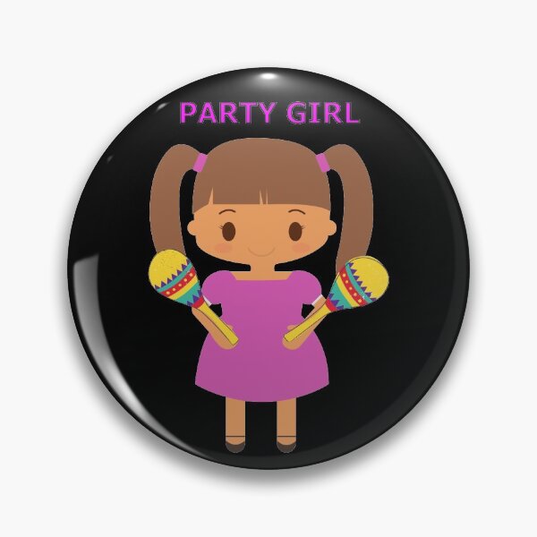 Item preview, Party Girl with Maracas designed and sold by janraydesigns.