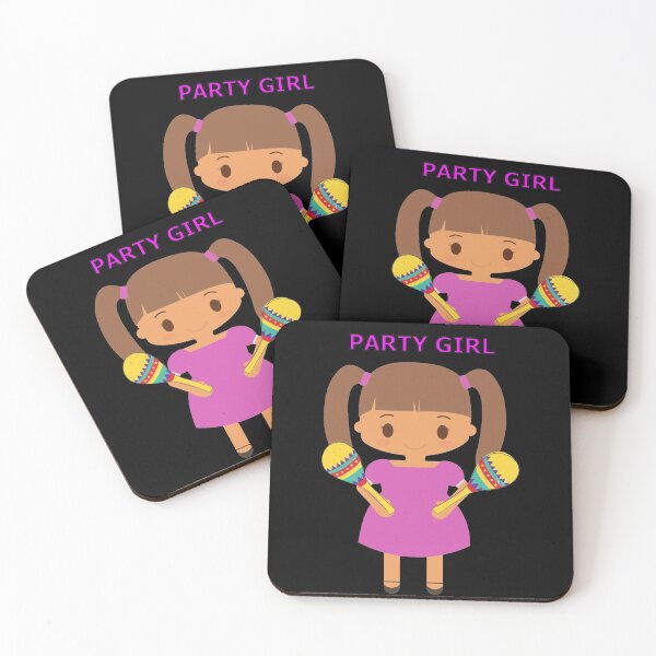 Item preview, Party Girl with Maracas designed and sold by janraydesigns.