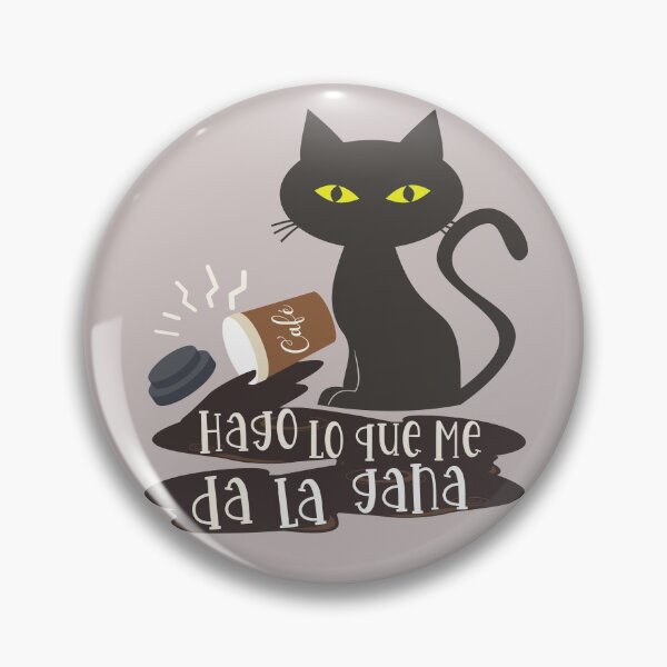 Item preview, Hago Lo Que Me Da La Gana, Diseño Divertido con un Gato Típico que Hace lo que Quiere (I Do What I Want in Spanish) designed and sold by InkItStudio.