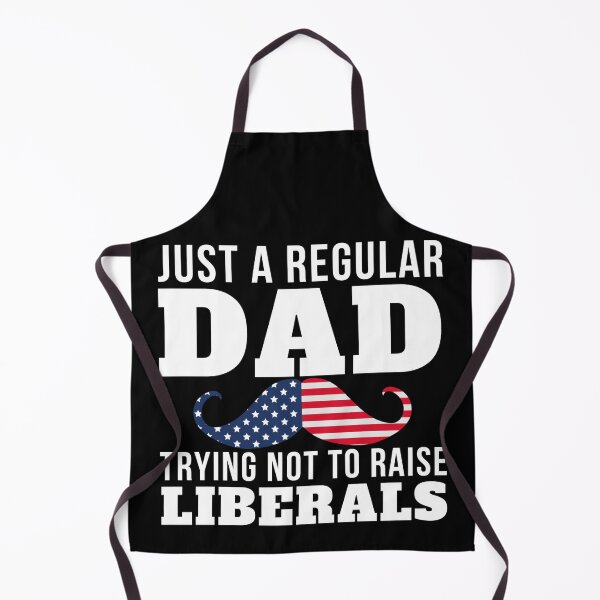 Item preview, Just A Regular DAD Trying not to raise liberals USA Flag designed and sold by Mixture-DESIGN.
