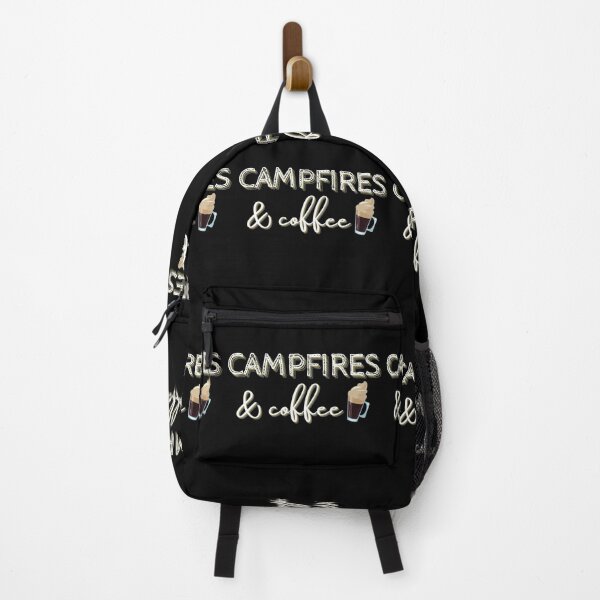 Item preview, CAMPFIRES & COFFEE - All I Need Is Campfires and Coffee designed and sold by Sun Sand & Sea Art.