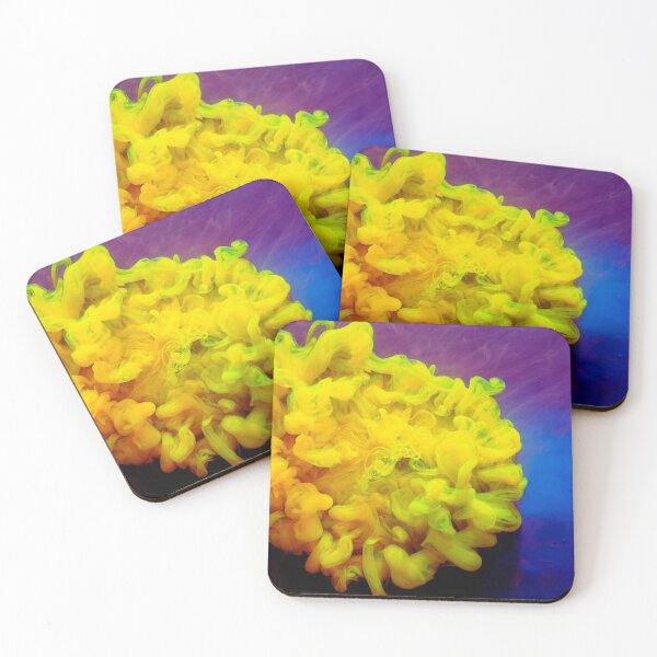 Item preview, Yellow ink explosion in water designed and sold by Tropium-Designs.