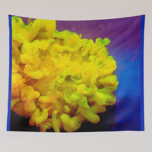 Item preview, Yellow ink explosion in water designed and sold by Tropium-Designs.