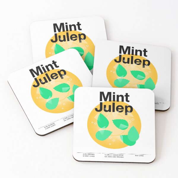 Item preview, Cocktail mixology for the house bar "Mint Julep" designed and sold by TrueType.