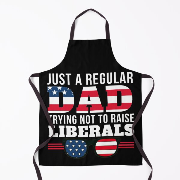 Item preview, Just A Regular DAD Trying not to raise liberals USA Flag,Sunglasses dad designed and sold by Mixture-DESIGN.