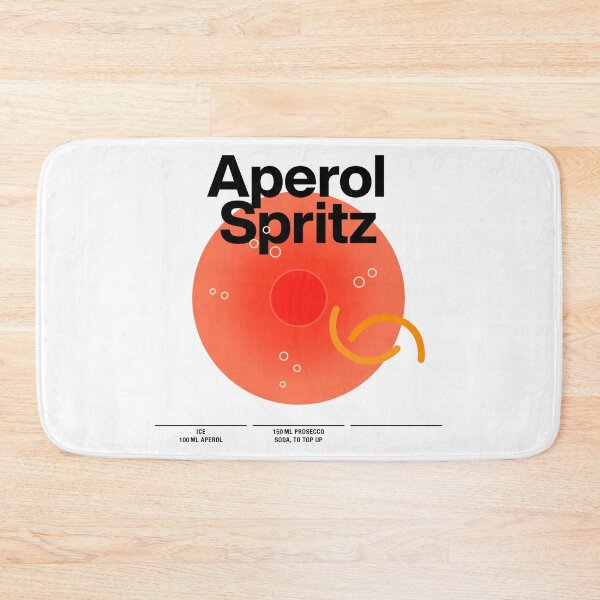 Item preview, Cocktail mixology for the house bar "Aperol Spritz" designed and sold by TrueType.