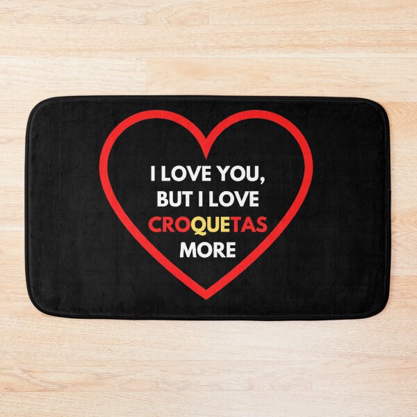 Item preview, Love for croquettes spanish proud typical designed and sold by Gotafeeling.