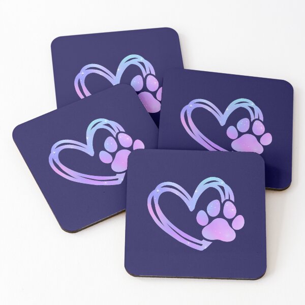 Item preview, Galaxy Watercolor Paw Print designed and sold by Etherfolk.