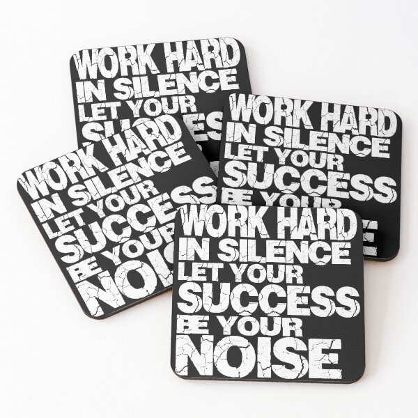 Item preview, Work Hard In Silence designed and sold by MeroniGDesign.