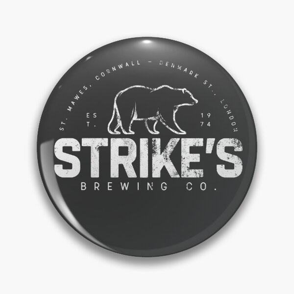 Item preview, Strike's Brewing Co. - White (Inspired by C. B. Strike Series) designed and sold by wxnw-designs.
