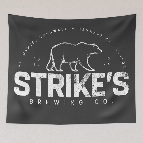 Item preview, Strike's Brewing Co. - White (Inspired by C. B. Strike Series) designed and sold by wxnw-designs.