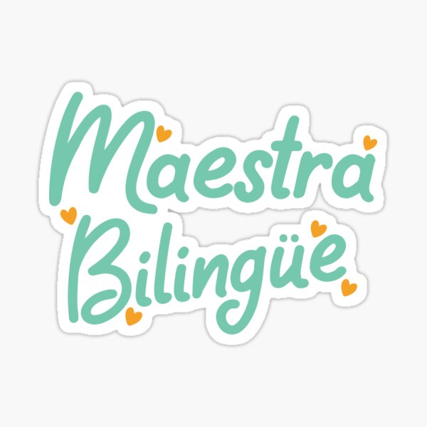 Item preview, Maestra Bilingue: Spanish, Latina Mexican Maestra Spanish, Bilingual Dual Immersion Teacher designed and sold by Simoakn.