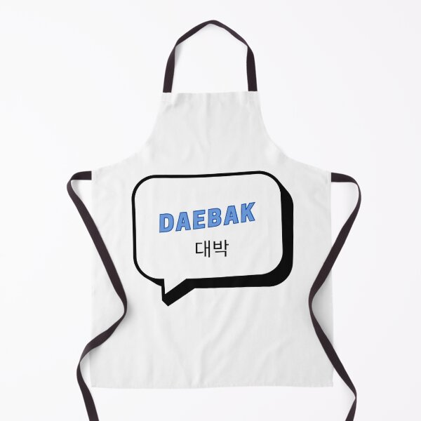 Item preview, 대박 Daebak Awesome Korean Hangeul Bubble Chat designed and sold by WPrintMPalette.