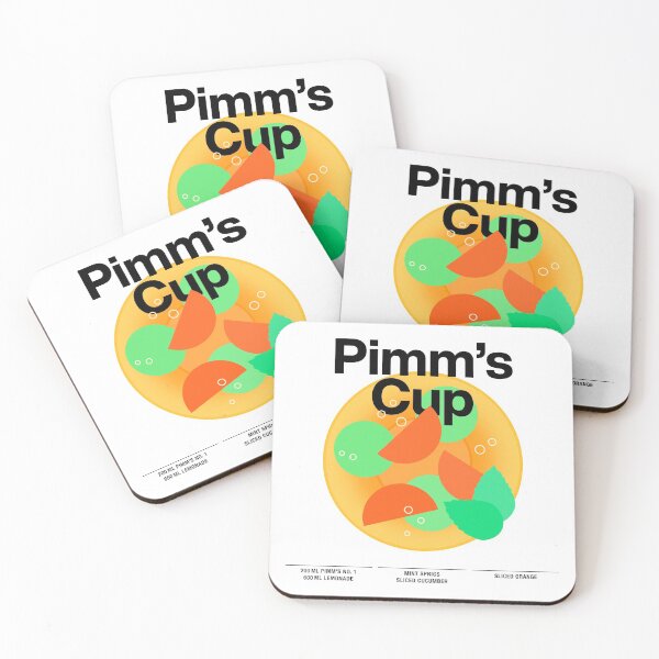 Item preview, Cocktail mixology for the house bar "Pimm’s Cup" designed and sold by TrueType.
