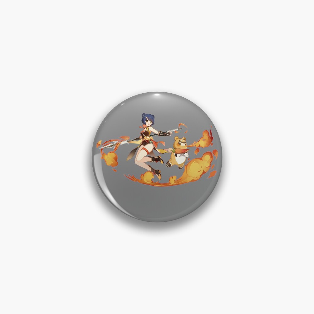 "Genshin Impact Xiangling Official Character Wish Gacha Splash Art