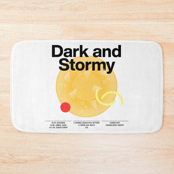 Item preview, Cocktail Mixology for the house bar "Dark and Stormy" designed and sold by TrueType.