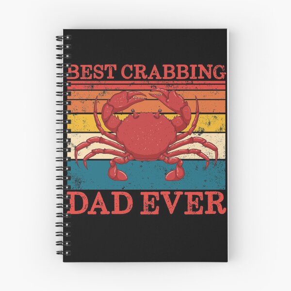 Item preview, Best Crabbing Dad Ever Retro Father's Day Gift Crab Fishing Gear designed and sold by DynamicDesign.