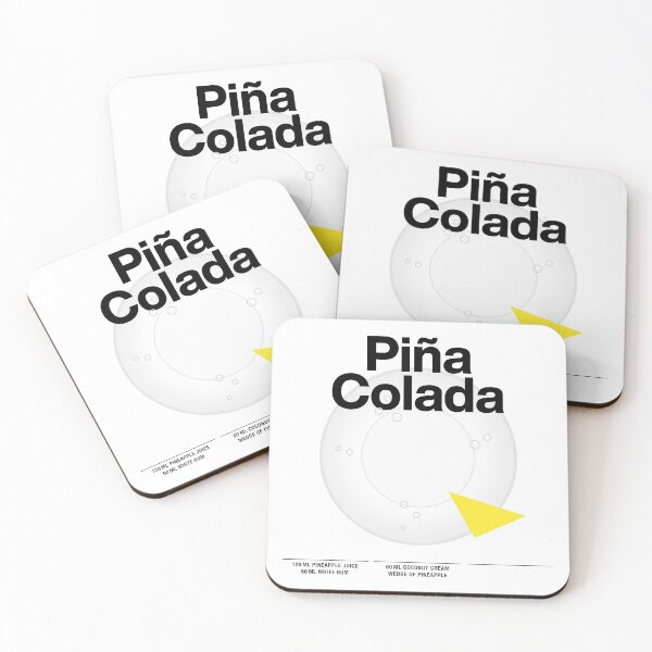Item preview, Cocktail mixology for the house bar "Pina Colada" designed and sold by TrueType.