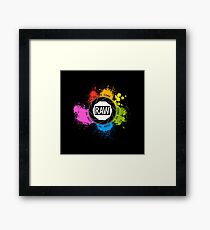 RAW To The Core! Framed Print