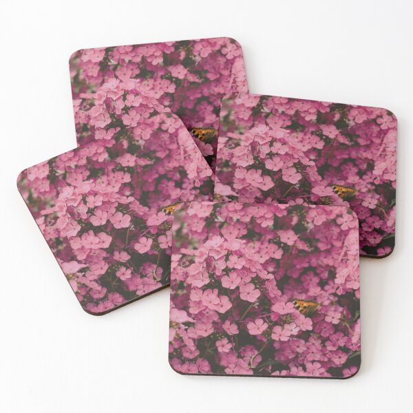 Item preview, Pink Small Flowers with a Butterfly designed and sold by SquishStitches.