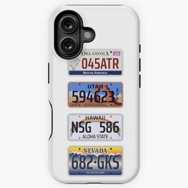 Item preview, Four US License Plates designed and sold by TeeChest.