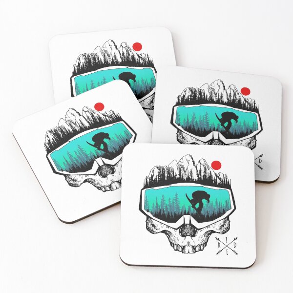 Item preview, Snowboard Skull designed and sold by shlebah.